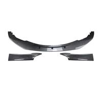 Compatible avec BMW Série 1 F20 F21 120d 120i M135i M Pack PRE-LCI 2011 à 2015 Tuning Lèvre de Pare-Chocs Avant Spoiler Splitter Grille de Phare antibrouillard(Carbon Look AB)