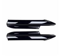 Compatible avec BMW Série 3 E90 E91 M-Tech 4 Portes 320i 330i 2005-2008, séparateur de Pare-Chocs Avant, 1 Paire becquets Voiture(Bright Black)