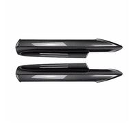 Compatible avec BMW Série 3 E90 E91 M-Tech 4 Portes 320i 330i 2005-2008, séparateur de Pare-Chocs Avant, 1 Paire becquets Voiture(Carbon Fiber Look)