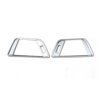 Compatible Avec BMW Série 3 Pour F30 2013 2014 2015 2016 2017 2018 Autocollants Cadre Garniture Couvercle Ventilation Climatisation Latérale Intérieure Voiture Pièces intérieures(Silver)