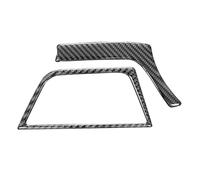Compatible Avec BMW Série 3 Pour GT F34 2013 2014 2015 2016 Autocollants Garniture De Tableau De Bord Intérieur De Voiture, Sortie D'air Des Deux Côtés Pièces intérieures(Noir,Left-hand drive)