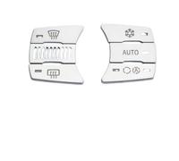 Compatible avec BMW Série 5 E60 2004 2005 2006 2007 Autocollant décoratif pour bouton climatisation voiture accessoires automobiles