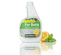 Compatible avec Bona Nettoyant Spray for Sols Durs, 1 Bouteille 500ml Parfum Citron Menthe, Rechargeable, Sans Résidu et Séchage Rapide, for Pierre, Carrelage, Parquet, Sol Vinylique