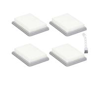 (Compatible Avec Bosch, Universalvac 18) Pièces Et Accessoires For Aspirateur Filtre(4 Pcs)