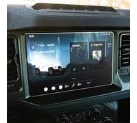 Compatible avec Bronco 2021 2022 2023 2024 1 pièce Film Protecteur d'écran en Verre trempé pour système de Navigation GPS intérieur de Voiture (8 Pouces)