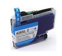 Compatible avec Brother, Encre LC426 LC426XL | Support à quatre modèles, corps compact, sortie stable, manipulation facile(Cyan)