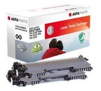 Compatible Avec Brother Tn-2220 Agfa Photo Aptbtn2220duoe Multipack Noir G