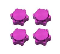 Compatible avec BuggyTruck pour Hop-Up pour HSP pour Axial pour HPI 1/8 RC pour Hobby Car Moyeu De Roue en Aluminium 17 Mm Écrou Hexagonal Couvercle Anti-poussière Fin Accessoires Jouets RC
