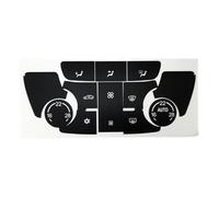 Compatible Avec Buick Pour Verano Pour Encore, 1 Pièce, Accessoires De Voiture Autocollant De Réparation Bouton De Climatisation, Garniture Bouton Voiture(1)