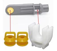 Compatible Avec Cadillac Pour Escalade 10X Douille Câble Changement Vitesse Bandes Caoutchouc Manchon Clips À Œillets 25939772 auto Réparation Levier Vitesse(Bushing and Clip)