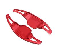 Compatible Avec Camaro 2012 2013 2014 2015 Extension Levier Vitesse Changement De Roue Voiture En Alliage D'aluminium Volant de voiture(Red)