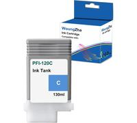 Compatible Avec Canon Pfi-120 Cartouche D'Encre 130 Ml Pour Imageprograf Ipf Tm-200 Tm-205 Tm-300 Tm-305 (1 Cyan)[ENC943105]