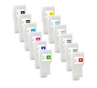 Compatible avec Canon, PFI-206 Cartouche Encre Rechargeable IPF6400 | IPF6450, IPF6400s, IPF6450s, sans puce, options 6/8/12 PCS, imprimante(12Color)