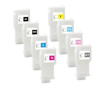 Compatible avec Canon, PFI-206 Cartouche Encre Rechargeable IPF6400 | IPF6450, IPF6400s, IPF6450s, sans puce, options 6/8/12 PCS, imprimante(8Color)