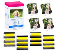 Compatible avec Canon Selphy CP1300 CP1500 CP910 Papier photo KP-108in 3115B001(AA) 10 x 15 pour imprimante Cannon CP Selphy CP1000 CP1200 CP780 CP760 108 feuilles de papier photo 3 cartouches d'encre
