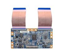 Compatible avec Carte logique TV Carte T-Con T420HW04 V0 42T06-C03 Compatible avec Changhong TCL Hisense et Autres Cartes TV 42 Pouces(Board with Cables)