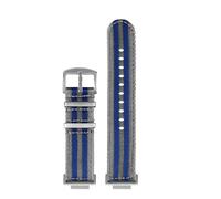 Compatible avec Casio G-SHOCK GA110/100/120 GM/GA2100 Bracelet de montre en toile nylon for hommes modifié DW-5600 GW-B5600 GW-M5610 sport DIY(A12 Silver)