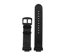 Compatible avec Casio G-SHOCK GA110/100/120 GM/GA2100 Bracelet de montre en toile nylon for hommes modifié DW-5600 GW-B5600 GW-M5610 sport DIY(Black black buckle)
