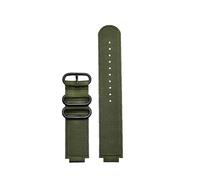 Compatible avec Casio Gba-800 Gma-b800 Ga-800/810 Gbd-800 montre en nylon modifié avec accessoires de montre for hommes Orange noir vert(Military green bk)