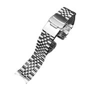 Compatible avec Casio MDV106-1A MDV-107 MTP-VD01 MDV-106D Bracelet en acier inoxydable métal 20 mm 22 de montre remplacement(Silver Five,22mm)