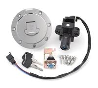 Compatible Avec CBR1100XX 1996 1997 1998 Bouchon De Réservoir Moto Interrupteur D'allumage Serrure De Siège Kit De Réparation Pièces De Rechange Accessoires Clé contacteur d'allumage
