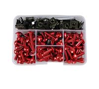 Compatible Avec CBR250R 2011 2012 2013 Pour CBR250R Repsol 2013 Pour CBR500R 2013 2014 177 Pièces Kit Boulons De Carénage De Moto Ensemble De Boulons Et D'écrous vis pour moto