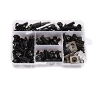 Compatible Avec CBR250R Pour CBR650R Pour CBR650F CBR125R CBR300R CBR300F Aluminium Moto Carénage Vis Écrous Kit Moto Corps Travail Boulons Vis Écrous et boulons