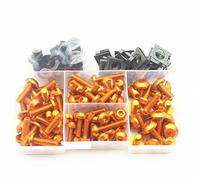 Compatible Avec CBR600 Pour F4 F4i 1999 2000 2001 2002 2003 2004 2005 2006 Kits De Boulons De Carénage De Moto Clips Corps Vis Écrous Vis Fixations Écrous et boulons