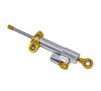 Compatible Avec CBR954RR 2002 2003 Amortisseur De Direction Stabilisateur Pour Moto Amortisseur Linéaire Universel Stabilisateur De Guidon Universel Amort Direct Moto(Silver)