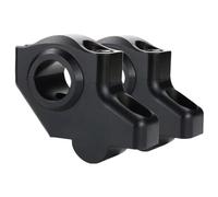 Compatible Avec CBX 650 1983-1987 Pour CBX 750 1984-1988 Pour CB500X 2013-2018 22 Mm 7/8" Offset Guidon Riser Risers De Montage De Guidon Allongé Surélevé Guidon Rehaussement moto