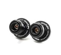 Compatible avec CF 800NK 800 NK NK800 2023 2024 2025 Accessoires en Aluminium CNC Bobines de Bras oscillant de Moto M10 Vis de Support de Curseur(Black-for CFMOTO)