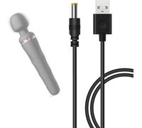 Compatible avec chargeur Lovense Domi 2, câble de charge USB CC de rechange pour Lovense Domi 2 Smart Muscles Trainer (Noir)