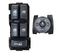 Compatible Avec Chevrolet Pour Blazer Pour Suburban S10 Pour Tahoe 15151356, 15151360, 15151362, 15009690 Interrupteur De Vitre Électrique Principal Commutateur de fenêtre(A Pair)