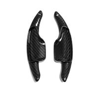 Compatible Avec Chevrolet Pour Corvette C7 2015 2016 2017 2018 2019 1 Paire D'extensions De Palettes De Changement De Vitesse De Volant De Voiture En Carbone Véritable(Red)