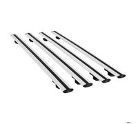 Compatible Avec Chevrolet Tahoe 1995-2000 Basic Model Barres De Toit Railing Porte-Bagages De Voiture Gris Aluminium 4 Barres