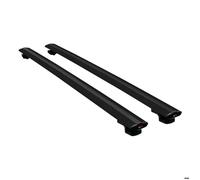 Compatible Avec Chevrolet Uplander 2005-2009 Basic Model Barres De Toit Railing Porte-Bagages De Voiture Noir Aluminium 2 Barres