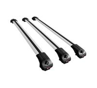 Compatible Avec Chrysler 300c Touring 2005-2010 Ace-1 Barres De Toit Railing Porte-Bagages De Voiture Noir Alu 3 Barres