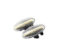 Compatible Avec Citroën Pour C-Elysee C-Crosser 2012 - 2020 Indicateur Latéral Clignotant Feux D'angle 6325G4 RéTroviseur Clignotant LatéRaux(Crystal white)