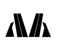 Compatible Avec Civic 10Th 2016 2017 2018 2019 2020 Autocollants De Protection Pour Portière De Voiture Garniture Montant B Vitre