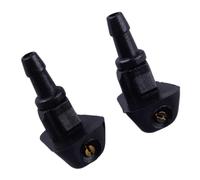 Compatible avec Civic 1987-1998 1999 2000 2001 2002 2003 2004 2005 2 Pièces Buse De Lave-glace D'essuie-glace De Capot Avant De Voiture 76810-S2A-A013 pièces lave glace gicleur