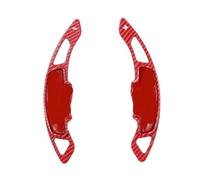 Compatible Avec Civic G10 Pour Accord X Pour CR-V 2018 2019 2020 2021 2022 Extensions Manette Vitesse En Fiber Carbone Manettes À Palettes Rallonge palette volant(Carbon Red)