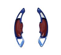 Compatible Avec Civic G10 Pour Accord X Pour CR-V 2018 2019 2020 2021 2022 Extensions Manette Vitesse En Fiber Carbone Manettes À Palettes Rallonge palette volant(Blue)
