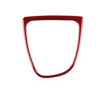 Compatible Avec Clio 2013 2014 2015 2016 2017 2018 Autocollant Décoratif Pour Cadre Levier De Vitesse, Bandes Décoratives Intérieures Pièce De Protection Accessoires Voiture(Rouge,LHD)