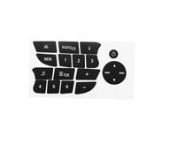 Compatible Avec Clio Pour Megane 2009 2010 2011 1 Pièce Autocollants De Réparation Pour Boutons D'autoradio CD Audio Intérieur De Voiture Autocollant bouton