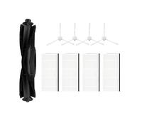 Compatible avec Compatible avec Lenovo T1 Pro / T1s Pro/Cleaner T1 Pièce de Rechange Accessoires Robot Aspirateur Rouleau Brosse Filtre Hepa Chiffon de vadrouille Chiffon Sac à poussière(Set O)