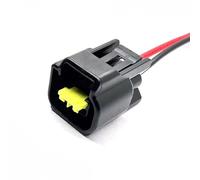 Compatible avec : Connecteur de Bobine d'allumage 2 Broches pour Ford Focus FW-C-2F-B, Faisceau de câbles, fiche étanche, connecteur de Bloc Bobine (Taille 2) (Taille 1)
