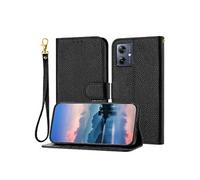 Compatible avec Coque pour Motorola Moto G54 Etui Protection Housse De Téléphone Portefeuille Léther Cuir PU Flip Folio Titulaire De Fentes Pour