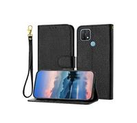 Compatible avec Coque pour OPPO A15/A15S/A35 Etui Protection Housse De Téléphone Portefeuille Léther Cuir PU Flip Folio Titulaire De Fentes Pour
