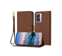 Compatible avec Coque pour OPPO A57 5G/A77 5G Etui Protection Housse De Téléphone Portefeuille Léther Cuir PU Flip Folio Titulaire De Fentes Pour