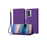 Compatible avec Coque pour OPPO A57 5G/A77 5G Etui Protection Housse De Téléphone Portefeuille Léther Cuir PU Flip Folio Titulaire De Fentes Pour